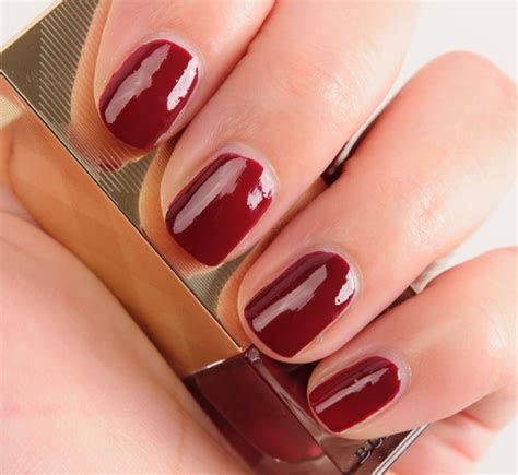 Burberry Oxblood No. 303 Iconic Colour Nail Polish Review